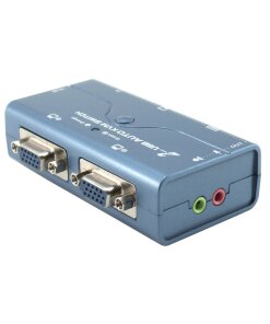 קופסאות מיתוג 2 פורטים USB גולד-טאץ' Gold Touch KVM-USB-2 2 port USB KVM Switch (4)