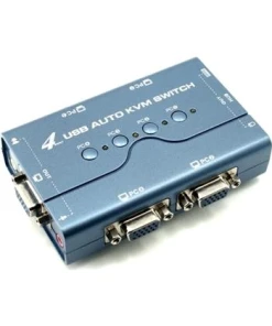 קופסאות מיתוג 4 פורטים USB גולד-טאץ' Gold Touch KVM-USB-4 4 port USB KVM Switch (2)