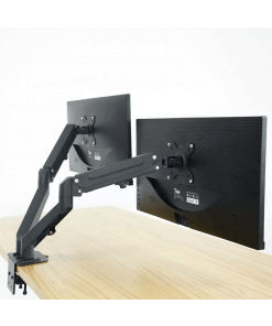 זרוע ארגונומית מתכווננת לשני מסכים Gold Touch AR-220D (3)