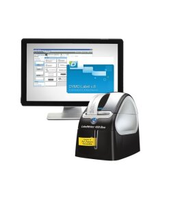 מדפסת מדבקות נייר ופלסטיק DYMO DWLW450DUO LabelWriter™ 450 Duo (3)