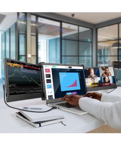 מחשב נייד עם 3 מסכים נפתחים בגודל 11.3 אינץ' באיכות FHD קל לנשיאה תואם לכל מערכות ההפעלה OFIYAA (3)