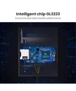 מתאם 4 חיבורים USB זכר ל SDTF Card נקבה יוגרין UGREEN 30333 4-in-1 USB 3.0 SDTF Card Reader (5)