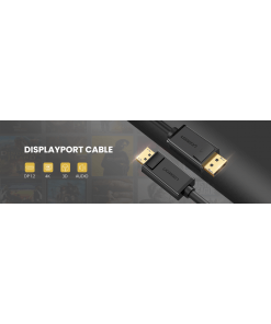 מתאם DispalyPort DP זכר ל DispalyPort DP זכר איכות 4K יוגרין UGREEN 10211 (1)