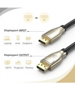 מתאם DispalyPort DP זכר ל DispalyPort DP זכר איכות 8K יוגרין UGREEN 60843 (4)
