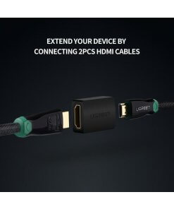 מתאם HDMI נקבה לנקבה יוגרין UGREEN 20107 2 Pack HDMI Coupler Adapter (2)