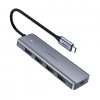 מתאם Type-C זכר ל USB נקבה 4 חיבורים יוגרין UGREEN 70336 4 Ports Type-C Hub (1)