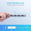 מתאם Type-C זכר ל USB נקבה 4 חיבורים יוגרין UGREEN 70336 4 Ports Type-C Hub (5)