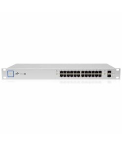 מתג 24 פורטים SFP תומך PoE יכולת העברה גבוהה UbiquiTi US-24-250W UniFi (2)