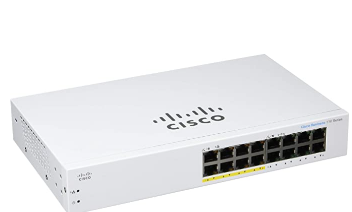 מתג סיסקו Cisco | CBS110-16PP | PoE | 16-Port Switch