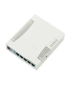 נקודת גישה ראוטר אלחוטי 2.4Ghz 5 יציאות ג'יגה MikroTik RB951G-2HnD RouterBOARD (1)