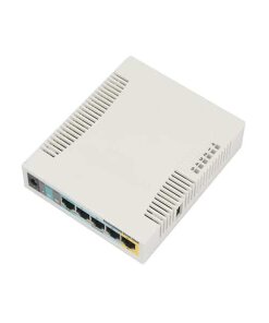 נקודת גישה של 2.4GHz ו 1000mW עם חמישה פורטי Ethernet זיכרון פנימי MikroTik RB951Ui-2HnD (1)