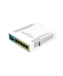 נתב פורטים ג'יגה עם 4 פורטים POE מעבד חזק MikroTik RB960PGS (1)