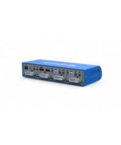 קופסת מיתוג חיבור HDMI עם חיבור מאובטח HighSecLabs CPN11417 SX22H-N 2-Port x 2 HDMI Video KVM Mini-Matrix switch (2)