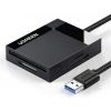 קורא כרטיסי SD בחיבור USB3.0 יוגרין קורא 4 כרטיסים בו זמנית UGREEN 40755 (1)