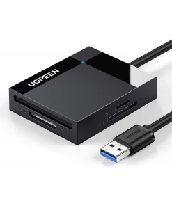 קורא כרטיסי SD בחיבור USB3.0 יוגרין קורא 4 כרטיסים בו זמנית UGREEN 40755 (1)