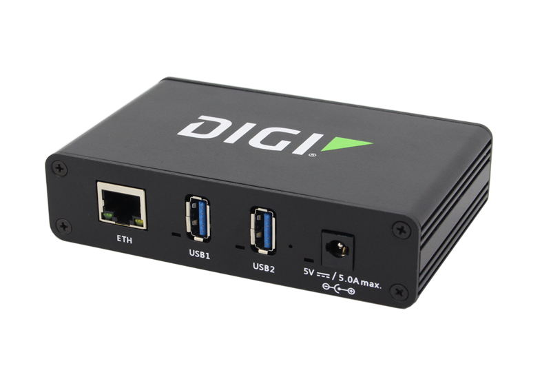 רכז USB מרוחק לפריסה, ניטור, ניהול ותחזוקה כולל פלטפורמת ניהול מבוססת ענן Digi AnywhereUSB 2 Plus includes P.S 700-AW02-G300-WA (1)