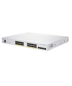 רכזת סיסקו 24 יציאות מתג שולחני מנוהל Cisco CBS250-24P-4G-EU Business Switch