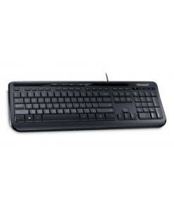 מקלדת מייקרוסופט 600 עברית ואנגלית Microsoft ANB-00015 Wired Keyboard 600