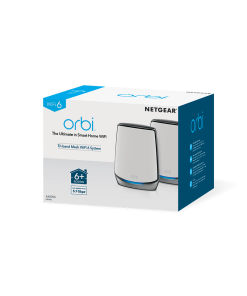 נתב ראוטר אלחוטי+ לווין מהירות גבוהה נתגר NETGEAR RBK852 AX6000 Orbi Tri-Band WiFi 6 Mesh System Nighthawk (3)