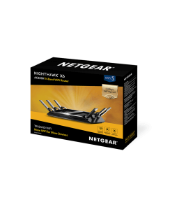 נתב ראוטר אלחוטי עם בקרת הורים חכמה NETGEAR R8000 Nighthawk® X6 Tri-Band WiFi Router (4)