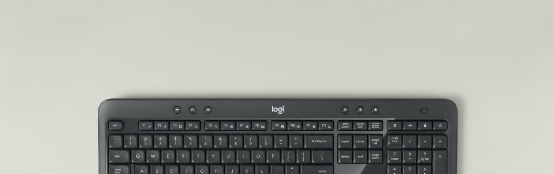 סט אלחוטי לוגיטק Logitech 920-008689 MK540 Advanced Wireless Keyboard And Mouse