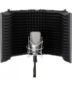 ערכת שידור מקצועית הכוללת מיקרופון מעוצב מעמד לשולחן מסנן פופ ומסנן השתקפות Logitech KBYUDTOK (4)