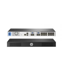 קופסת מיתוג HPE AF652A 0x2x16 G3 KVM Console Switch