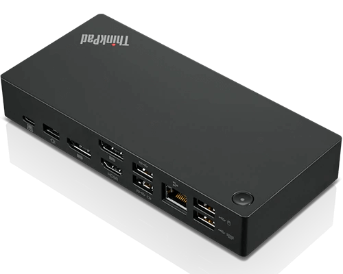 תחנת עגינה לנובו Lenovo 40AS0090US ThinkPad USB-C Dock Gen 2