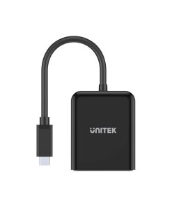 מתאם 4K 60Hz Type-C לחיבור HDMI 2.0 מתאם עם צג כפול MST בצבע שחור UNITEK V1408A (3)