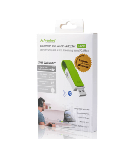 משדר אודיו Bluetooth למחשב PS4 טווח מוגדל Avantree | AV-BTDG-50-WGR | DG-50