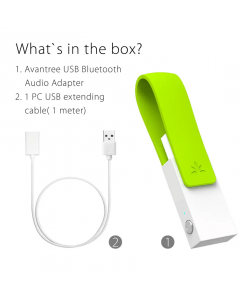 משדר אודיו Bluetooth למחשב PS4 טווח מוגדל Avantree | AV-BTDG-50-WGR | DG-50