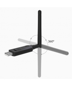 מתאם לטווח ארוך HD BT5.0 משדר אודיו USB+Bluetooth ללא צורך במנהל התקן Avantree | AV-BTDG-60-BLK | DG-60
