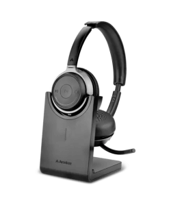 אוזניות Bluetooth 5.0 aptX-HD עם מיקרופון ומעמד טעינה Avantree | AV-BTHS-AH6-TTN | HS-AH6