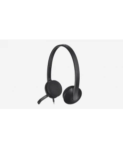 אוזניות לוגיטק עם מסנן רעשים Logitech 981-000475 H340 USB Computer Headset