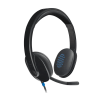 אוזניות לוגיטק עם מסנן רעשים Logitech 981-000480 H540 USB Computer Headset