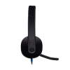 אוזניות לוגיטק עם מסנן רעשים Logitech 981-000480 H540 USB Computer Headset