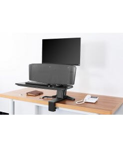 זרוע ישיבה עמידה הידראולית למסך מחשב מקלדת ועכבר + 2 חיבורי טעינה NORTH BAYOU NB-35 (3)