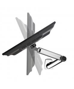 זרוע צג למסך ארגונומית אוניברסלי גודל מסך 17-27 אינץ' NORTH BAYOU F100A (4)