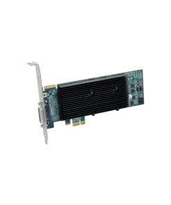 כרטיס גרפי תומך יציאה כפולה ל 2 מסכים Matrox M9120 Plus LP PCIe x1