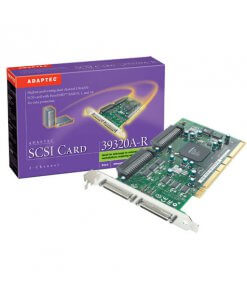 כרטיס מסך PCI-X64 קצב העברת נתונים מהיר ADAPTEC 39320A-R Ultra320 SCSI 133MHz (3)