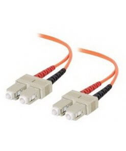 מגשר אופטי OM1 דופלקס SC-SC באורך 5 מטר TOPX OPT031-5