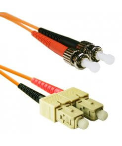 מגשר אופטי OM1 דופלקס ST-SC באורך 2 מטר TOPX OPT041-2