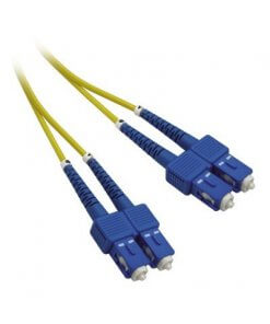 מגשר אופטי סינגל מוד דופלקס SC-SC באורך 1.5 מטר TOPX OPT034-1.5