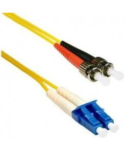 מגשר אופטי סינגל מוד דופלקס ST-LC באורך 2 מטר TOPX OPT054-2