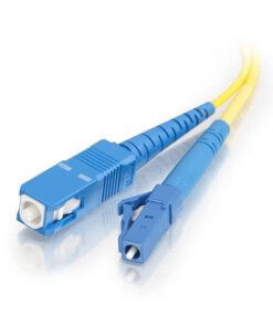 מגשר אופטי סינגל מוד סימפלקס SC-LC באורך 2 מטר TOPX OPT023-2