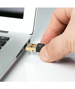 מתאם USB 5.0 Bluetooth למחשב Windows כולל מנהל התקן לאוזניות/מקלדת/עכבר Avantree | AV-BTDG-45-BLK | DG45