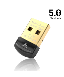 מתאם USB 5.0 Bluetooth למחשב Windows כולל מנהל התקן לאוזניות/מקלדת/עכבר Avantree | AV-BTDG-45-BLK | DG45