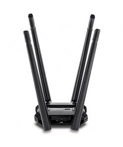 מתאם USB אלחוטי כפול להקה AC1900 כולל אנטנות TRENDNET TEW-809UB (4)