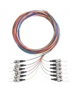 סט פיגטייל אופטי לריתוך 12 צבעים ST OM3 1.5M סיב אופטי TOPX OPT502-1 (1)