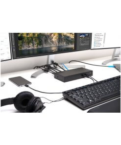 תחנת עגינה להרחבה kensington SD4800P DP HDMI Win Mac Type-C USB (6)